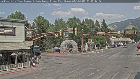 jackson hole town square webcam|Jackson Hole Live Webcams & Featured Cams